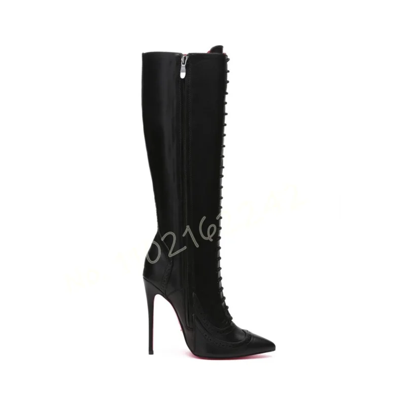 Black Stitching Lace-Up Knee-H - огляд і ціна Crossfit Lady