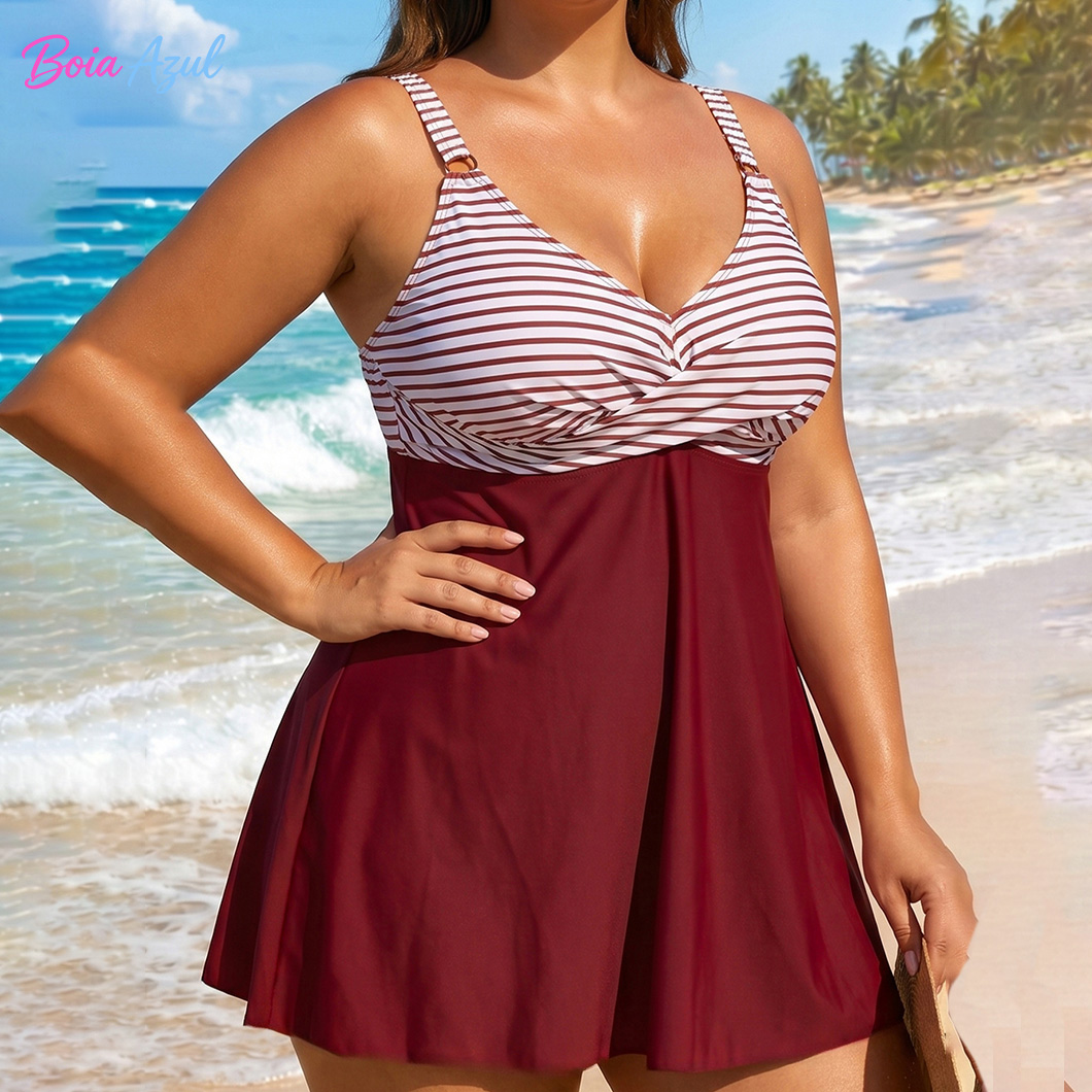 Big size color-blocked striped - огляд і ціна Crossfit Lady