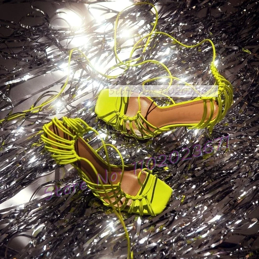 Chic Corded Lace-up Caged Sand - огляд і ціна Crossfit Lady