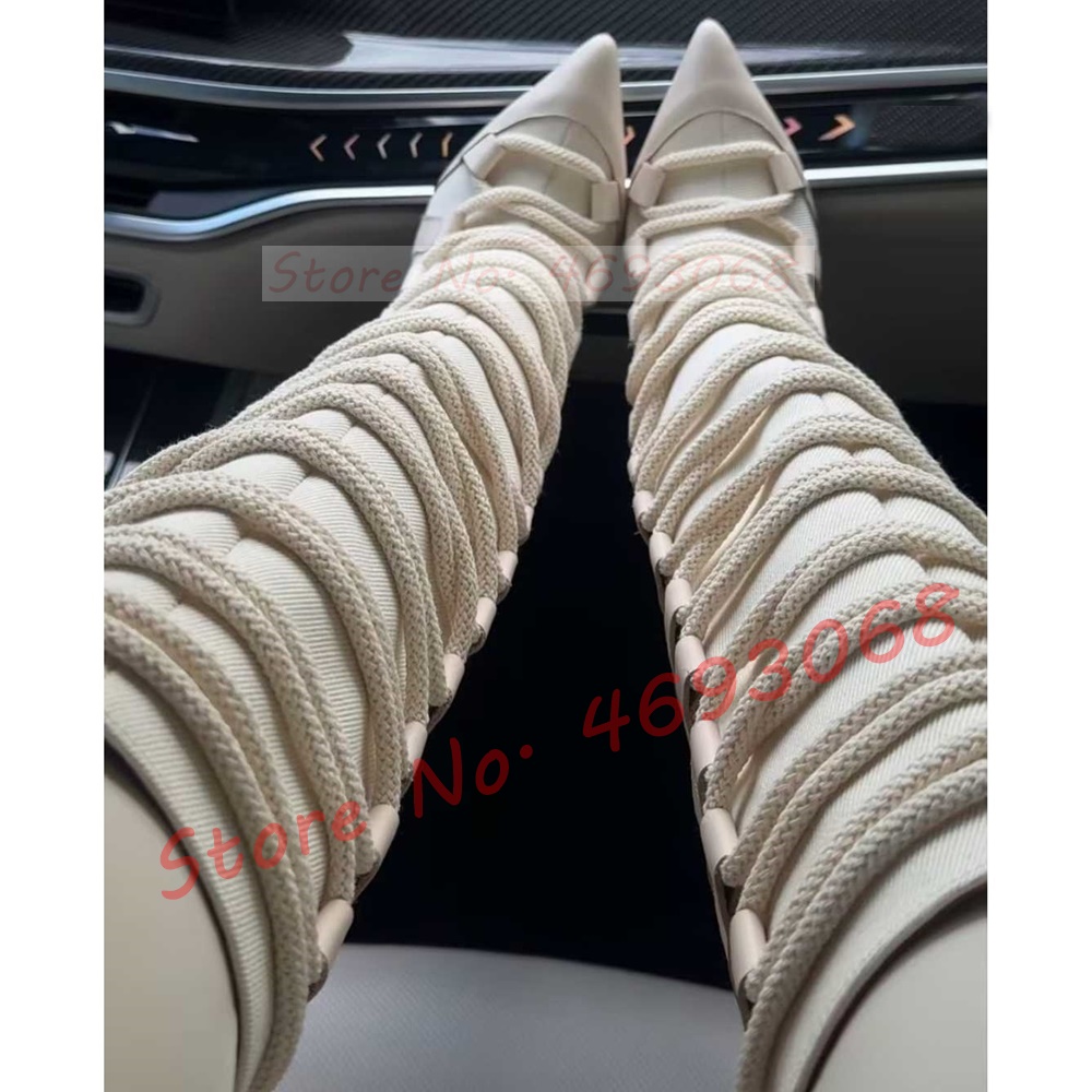 White Cross Tied Autumn Knee H - огляд і ціна Crossfit Outfit