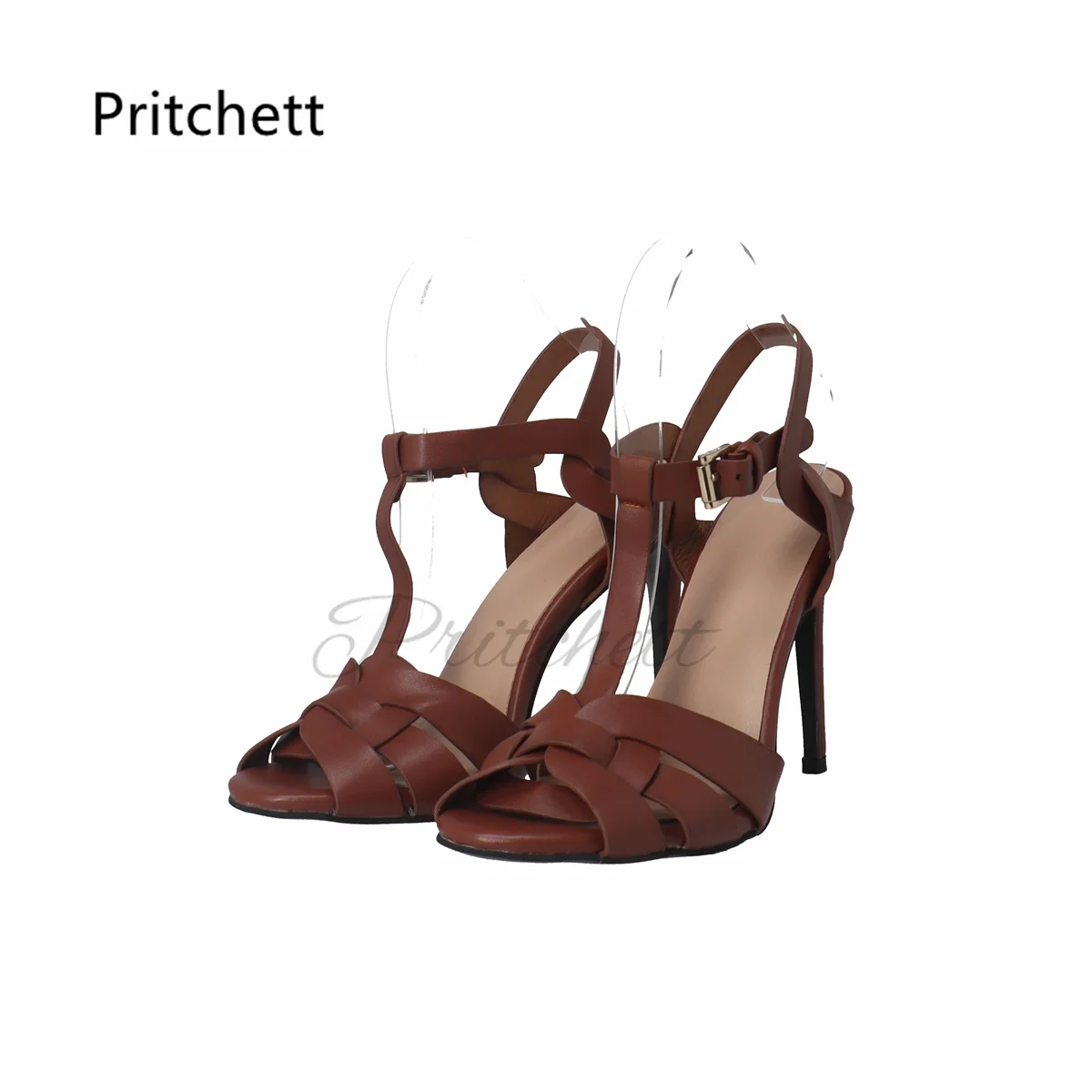 Brown Cross Weave High Heels S - огляд і ціна Crossfit Lady