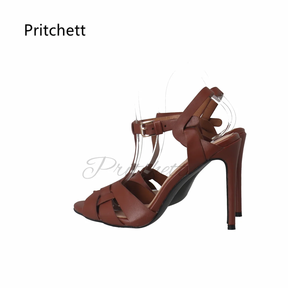 Brown Cross Weave High Heels S - огляд і ціна Crossfit Lady