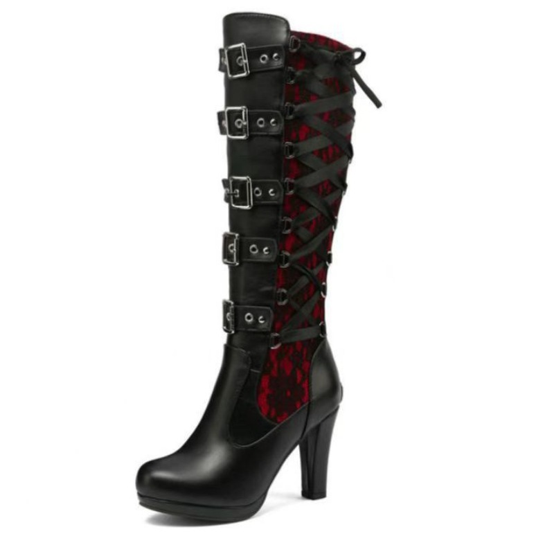 Punk Gothic Style Women's Knee - огляд і ціна Crossfit Lady