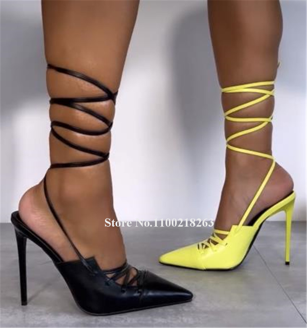Lace-up Thin Heel Sandals Newe - огляд і ціна Crossfit Outfit